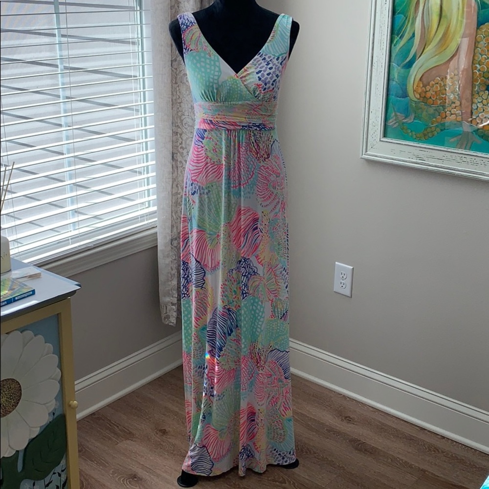 Lilly Pulitzer Multi Roar of The Seas Sloane Maxi
